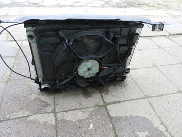 BMW 5 E60 E61 FACELIFT 2.0 D PAS CHLADIČ VODY KLIMA INTERCOOLER ROLETA KPL