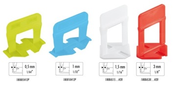 RAIMONDI klipsy poziomowania płytek RLS 250 szt 2 mm