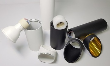 НАВЕРХНОСТНОЕ УГЛОВОЕ ОСВЕЩЕНИЕ Точечная ТРУБА 30см LED GU10