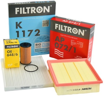 FILTRON KOMPLET FILTRÓW OPEL CORSA D E 1.2 1.4 1.6
