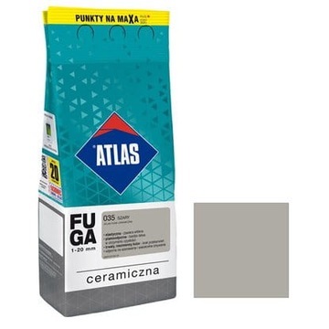 ATLAS Fuga ceramiczna 035 szary 2kg