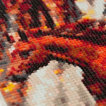 АЛМАЗНАЯ ВЫШИВКА ЛОШАДЬ АЛМАЗНАЯ КАРТИНА 3D ОСЕНЬ