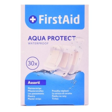 30szt. WODOODPORNE PLASTRY FIRST AID FIRSTAID 3013279 8712175935316