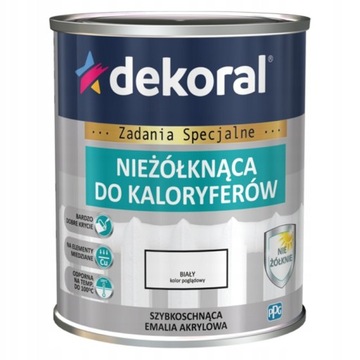 DEKORAL EMALIA DO KALORYFERÓW 0,75L
