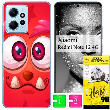 ETUI PLECKI FOTO Case OBUDOWA Pokrowiec SZKŁO do Xiaomi Redmi Note 12 4G