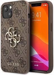 GUESS 4G BIG METAL LOGO ETUI DO IPHONE 13