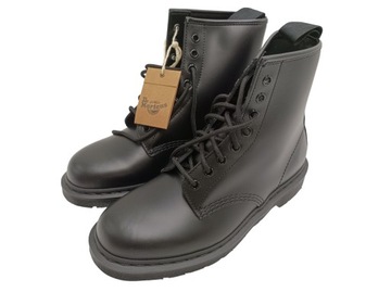 Dr. Martens MONO BLACK SMOOTH, glany damskie, r.42, czarne