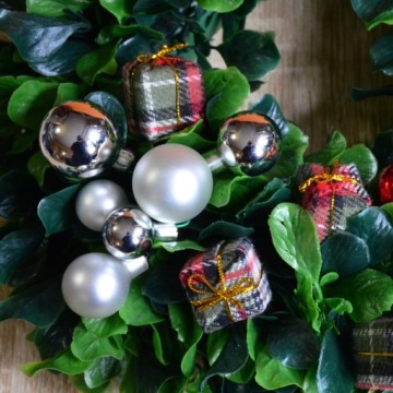 Подвеска из стеклянных шариков BRONZE CHRISTMAS TOFFI 3 см BOX