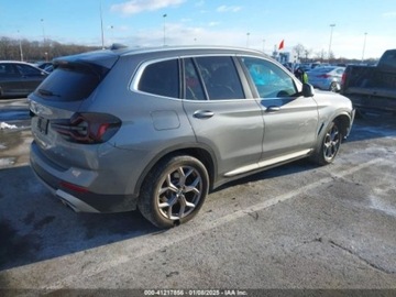 BMW X3 G45 2024 BMW X3 2024r., Xdrive30I, od ubezpieczalni 2.0 Benzyna 248KM, zdjęcie 6
