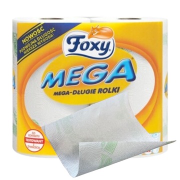 FOXY MEGA DŁUGIE ROLKI RĘCZNIK PAPIEROWY KUCHENNY