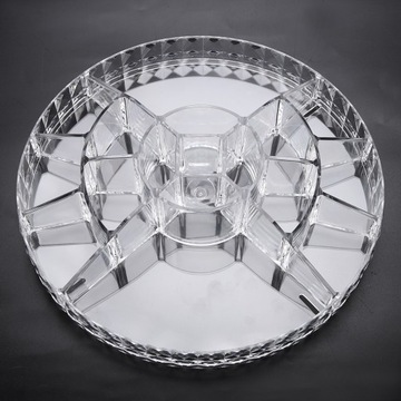 Вращающийся на 360 градусов органайзер для макияжа, re