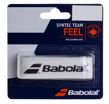 OWIJKA BAZOWA TENISOWA BABOLAT SYNTEC TEAM x1 biał