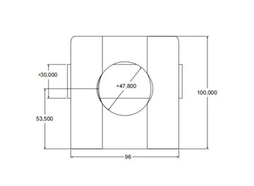 Ручка нижней задней опрокидывающейся проушины рамы прицепа, UUWRPTD