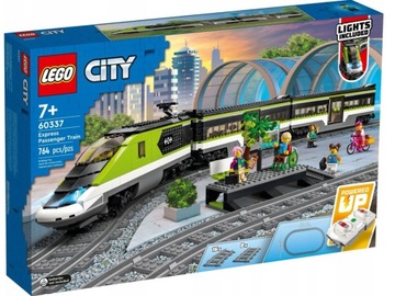 KLOCKI LEGO CITY 60337 EKSPRESOWY POCIĄG PASAŻERSKI