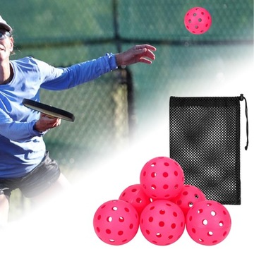 6 шт. Мячи Pickleball для тренировок по санкциям.
