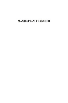 Manhattan Transfer - John Dos Passos