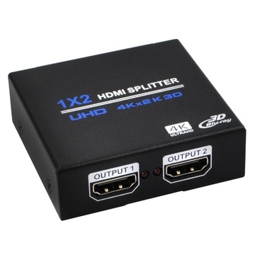 Разветвитель HDMI 1X2 сплиттер 4K * 2K FULLHD 4K UHD