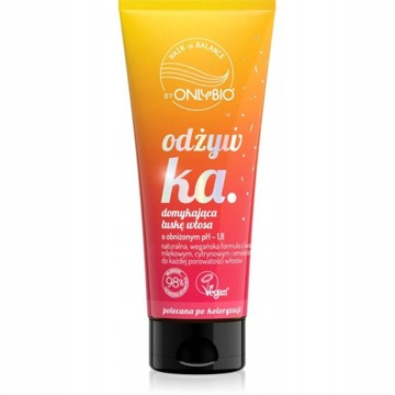 ONLYBIO HAIR ODŻYWKA DOMYKAJĄCA ŁUSKĘ WŁOSA NEW