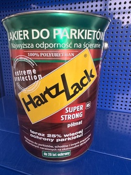 Lakier HartzLack Super Strong HS PÓŁMAT 5L