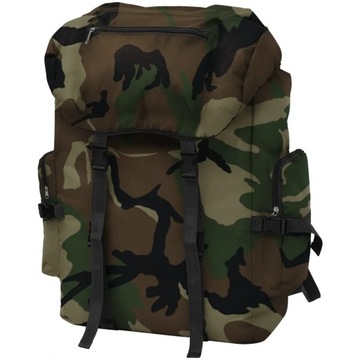 Plecak w wojskowym stylu 65 L moro