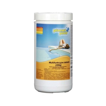 0712 CHLOR DO BASENU TABLETKI 200g JACUZZI CHEMIA BASENOWA CHEMOCHLOR T