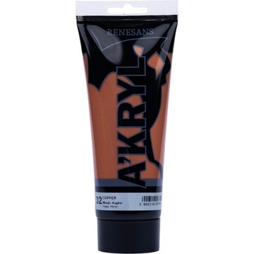 Renesans A'kryl farba akrylowa 200ml 32 miedź