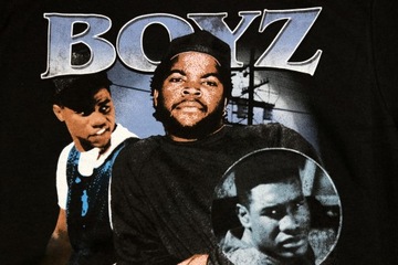 Koszulka męska T-shirt Chłopaki z sąsiedztwa Boyz n the Hood r. M nadruk