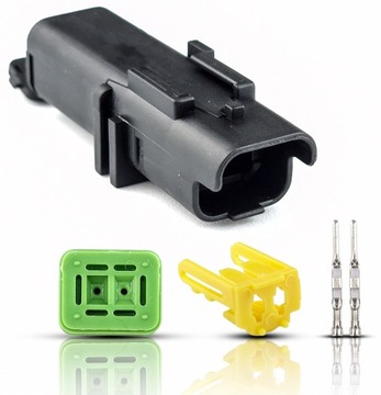 Wtyk złącze SICMA SIGMA PEUGEOT CITROEN FIAT 2 PIN