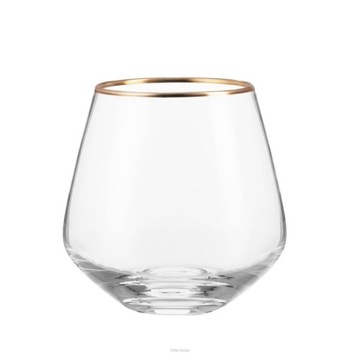 Szklanka niska złota 400 ml Fiona Gold