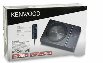 KENWOOD KSC-PSW8 SUBWOOFER AKTYWNY 250W 20CM