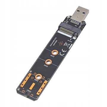 Czytnik kart z konwerterem USB 10 Gb/s dla