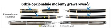 Стальная ручка Waterman Allure С ГРАВИРОВКОЙ, ПРЕМИУМ ПОДАРОК ​​УЧИТЕЛЮ