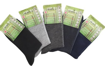 10 мужских польских бамбуковых носков, размер 43-46.