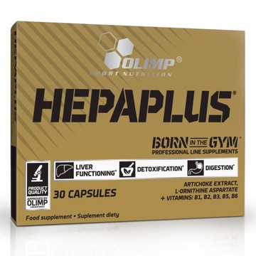 OLIMP Hepaplus Sport Edition 30caps ZDROWA WĄTROBA EKSTRAKT Z KARCZOCHA