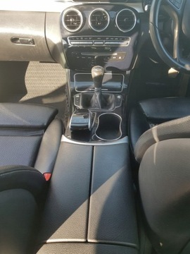 MERCEDES C W205 205 SEDADLA POHOVKA TUNEL BOKY KŮŽE ČERNÉ KOMPLET