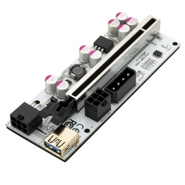 Источник питания USB 3.0 -16A Графический адаптер Riser 1x 4x