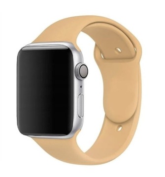 PASEK SILIKONOWY DO IWATCH 42/44/45mm|Walnut