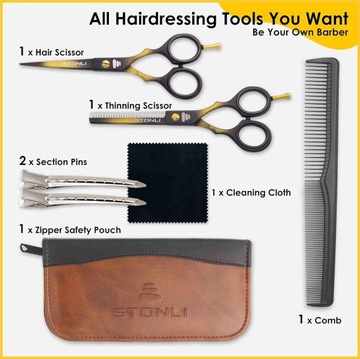STONLI PROFESJONALNY ZESTAW FRYZJERSKI