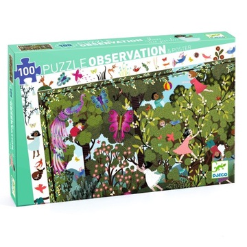 Puzzle obserwacyjne 100 el. GRY W OGRODZIE DJECO