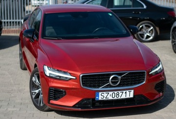 Volvo S60 III 2020 Volvo S60 T6 341 AWD R-Design ACC Pamięć Komforty Nappa Webasto Blis Kamera