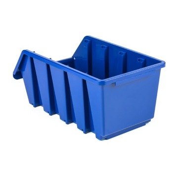 Контейнер-органайзер для туалета синий 340x200x155