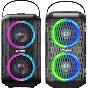 MOZOS PARTY-ONE 80W MOCNY GŁOŚNIK BLUETOOTH PRZENOŚNY RGB LED MOBILNY BT5.0