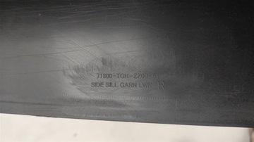 LISTWA PROGOWA PRAWA LEWA HONDA CIVIC X 10 TYPE R