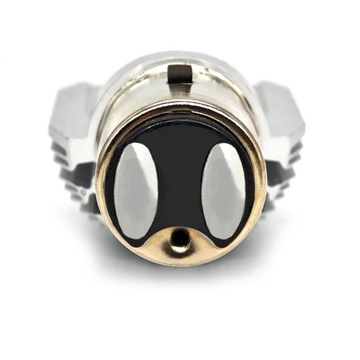 Светодиодная лампа H6 Ba20d 10-80 В для мотоцикла с двойной нитью накаливания