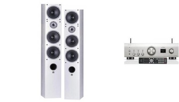 DENON PMA-900HNE S + WILSON RAPTOR 9 MAX białe