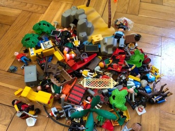 PLAYMOBIL zestaw KLOCKI FIGURKI itp.