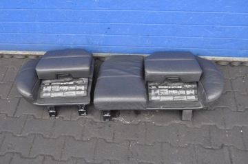 VOLVO S40 V50 KANAPA SIEDZISKO SKÓRA Z FOTELIKAMI