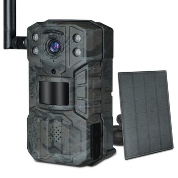 BEZPZREWODOWA KAMERA SOLARNA FOTOPUŁAPKA 4G LTE 14MPX mega mocna!