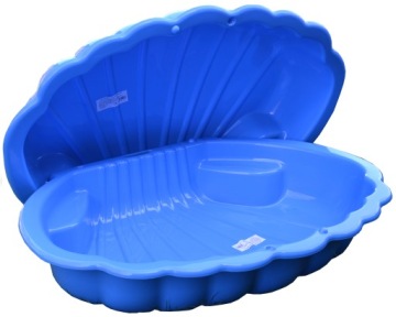 Песочница для бассейна SHELL 2в1, закрытая, 2 части