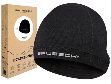 BRUBECK WOOL TERMOAKTYWNA ODDYCHAJĄCA TRENINGOWA CZAPKA DLA PIŁKARZY -2XL